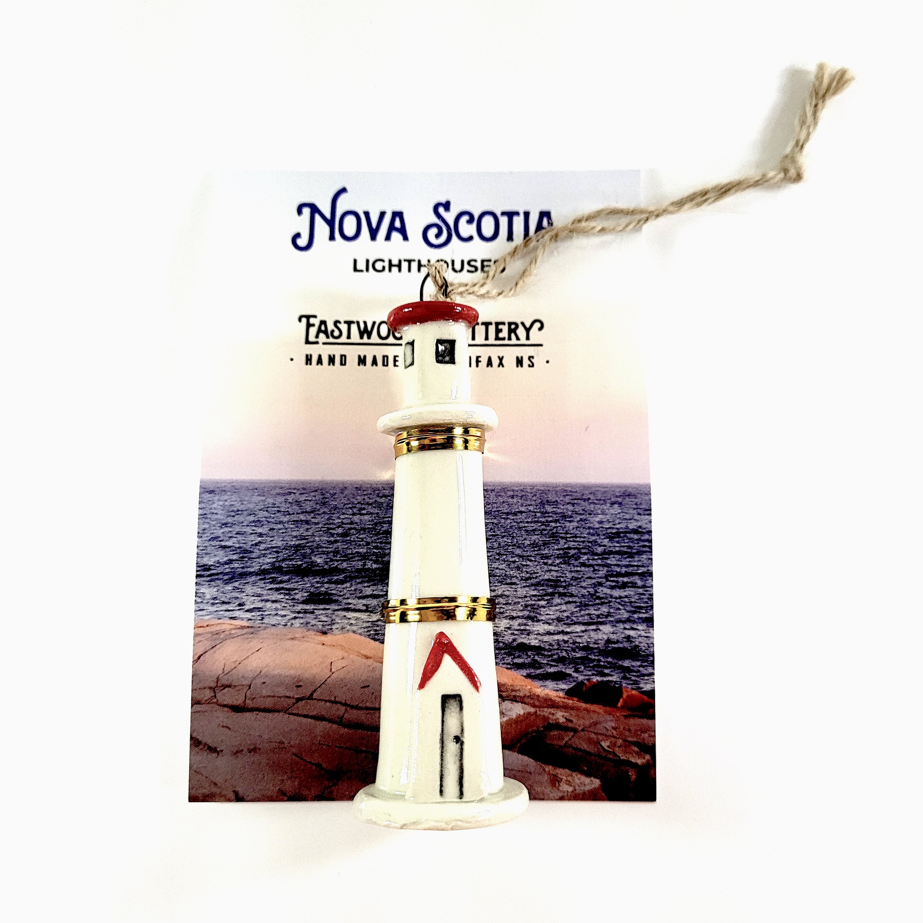 Island Lighthouse Ornament Halifax Citadel Gift Shop