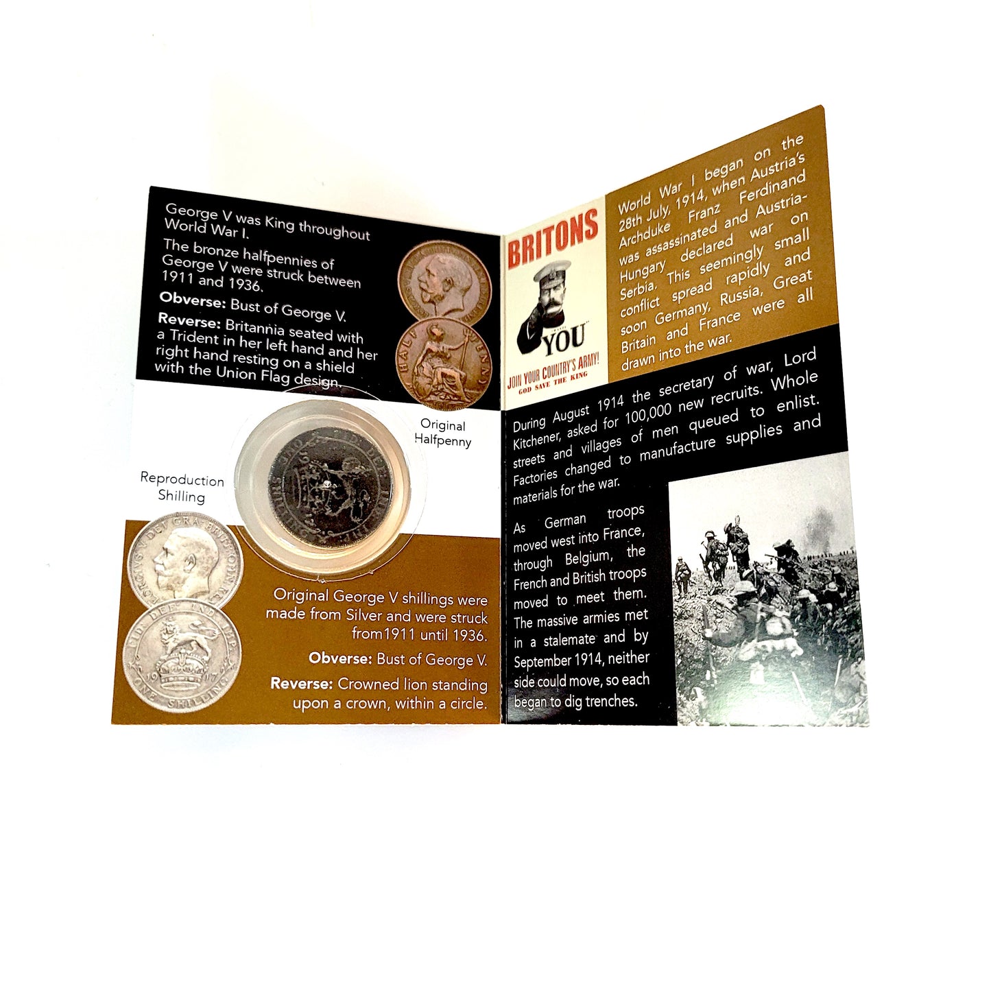 WWI Shilling Coin Pack