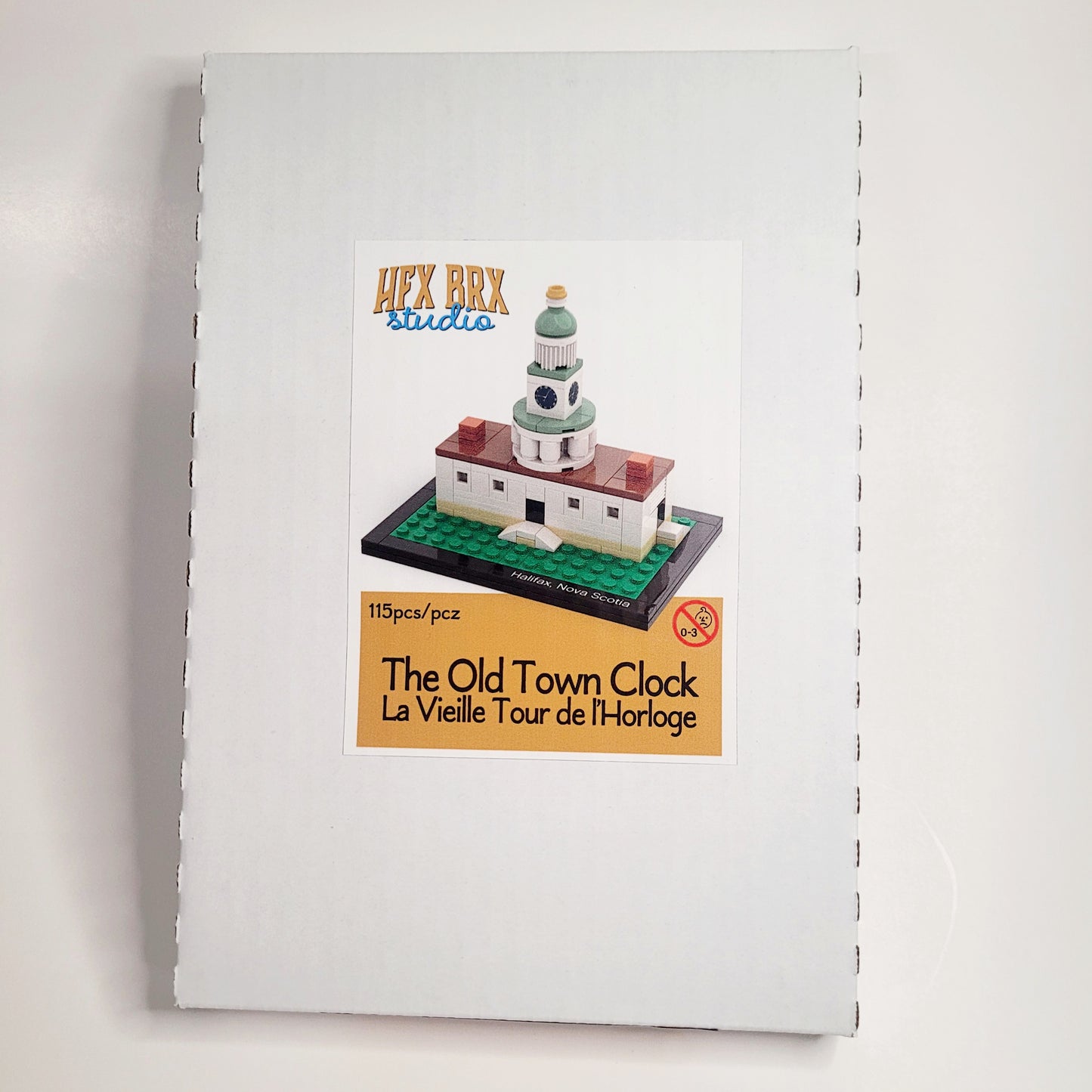 Halifax Old Town Clock building block set