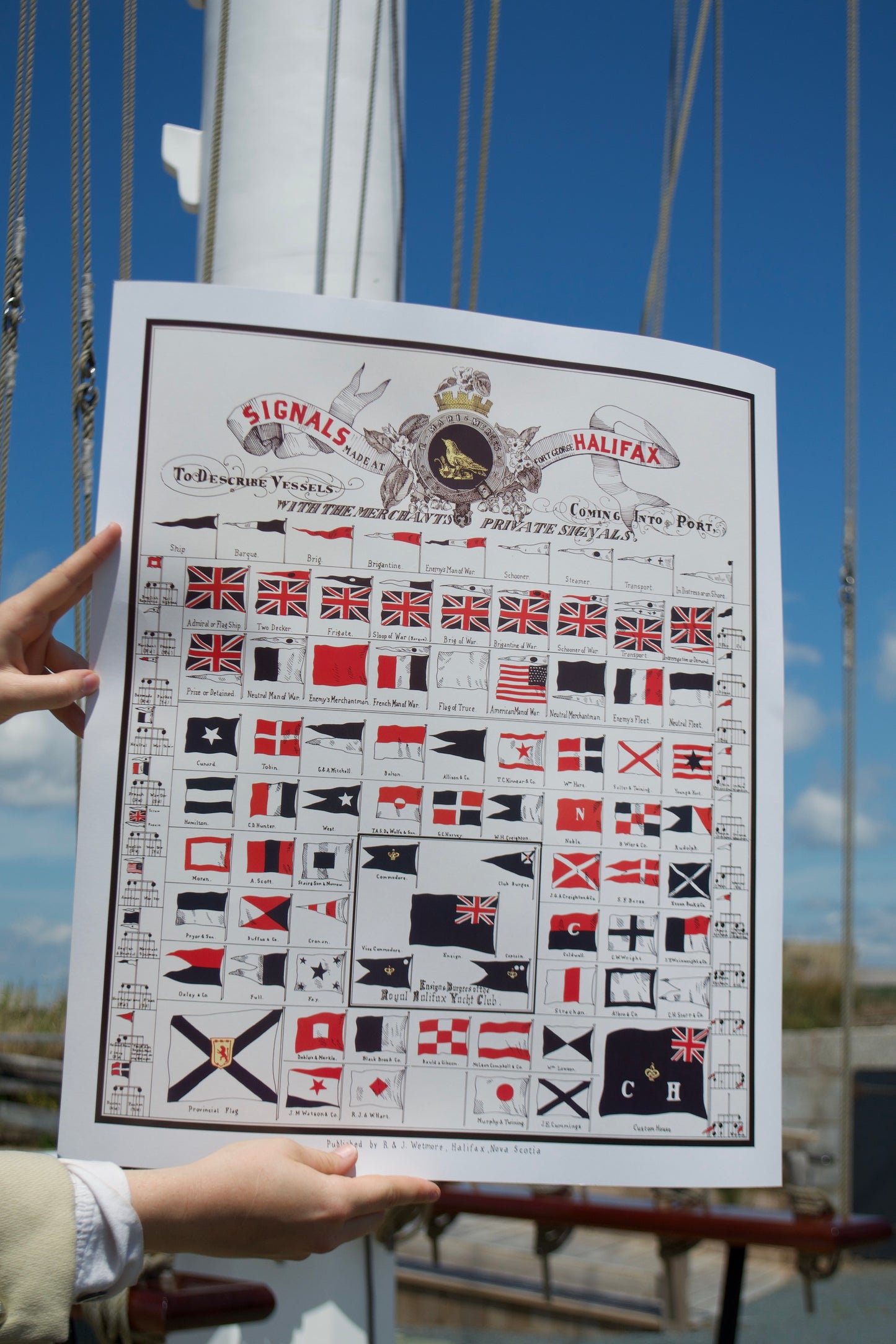 Signal Flag Print