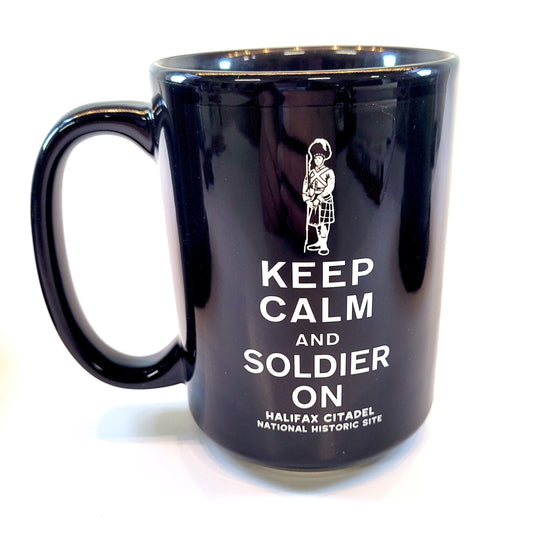 Keep Calm and Soldier On Mug