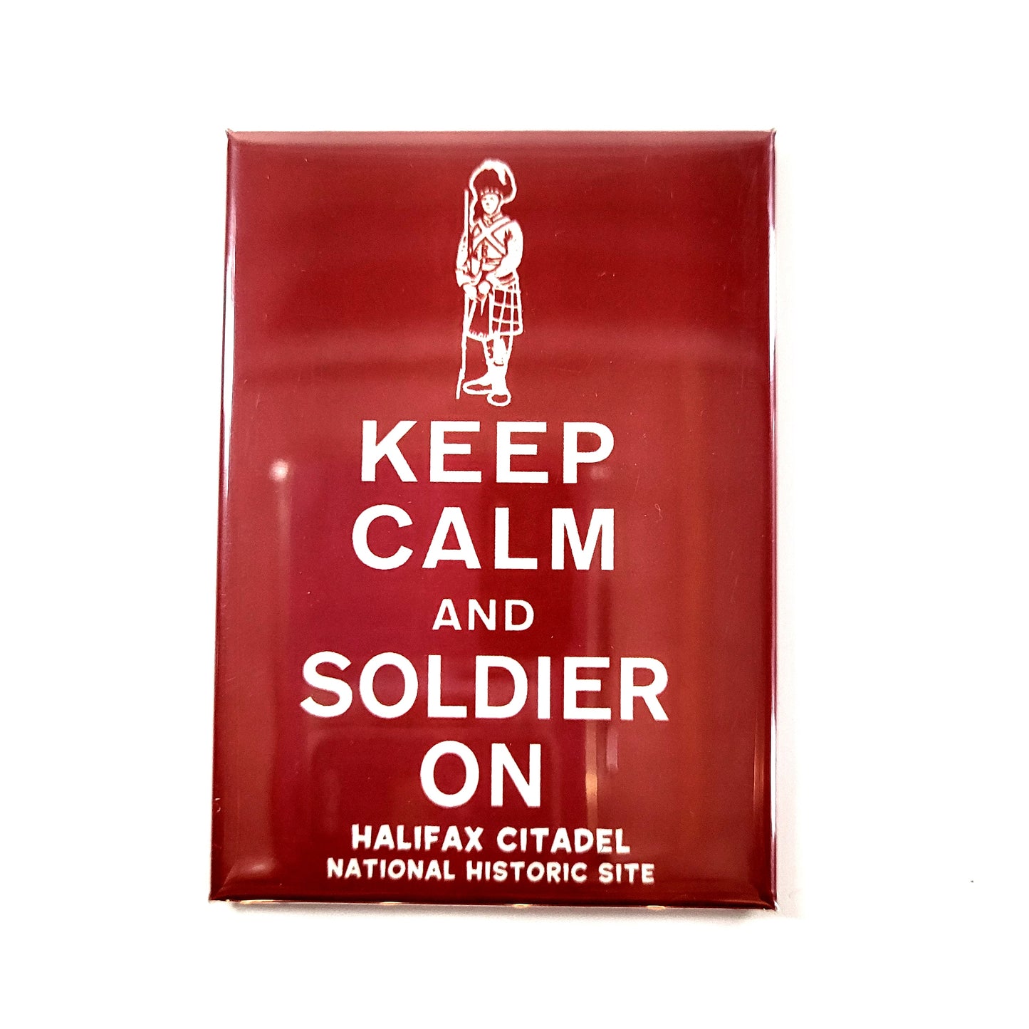Halifax Citadel Magnet - Keep Calm & Soldier On
