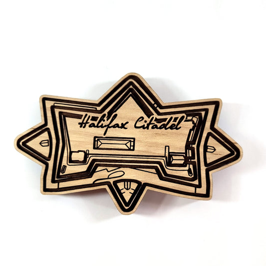 Halifax Citadel Wooden Magnet