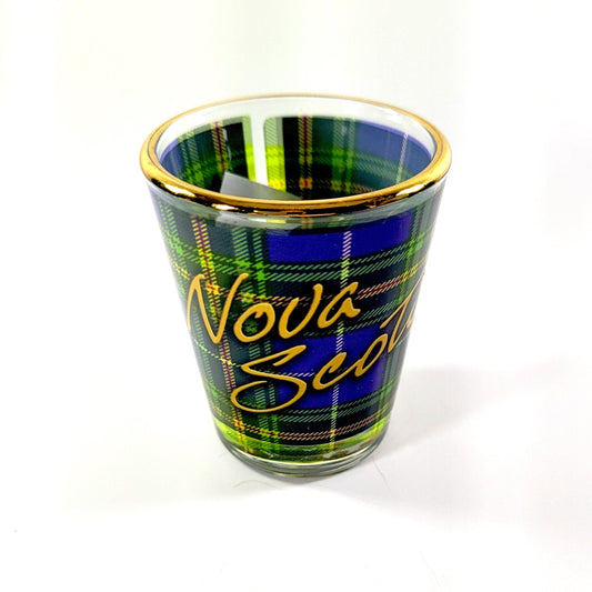 NS Tartan Shot Glass