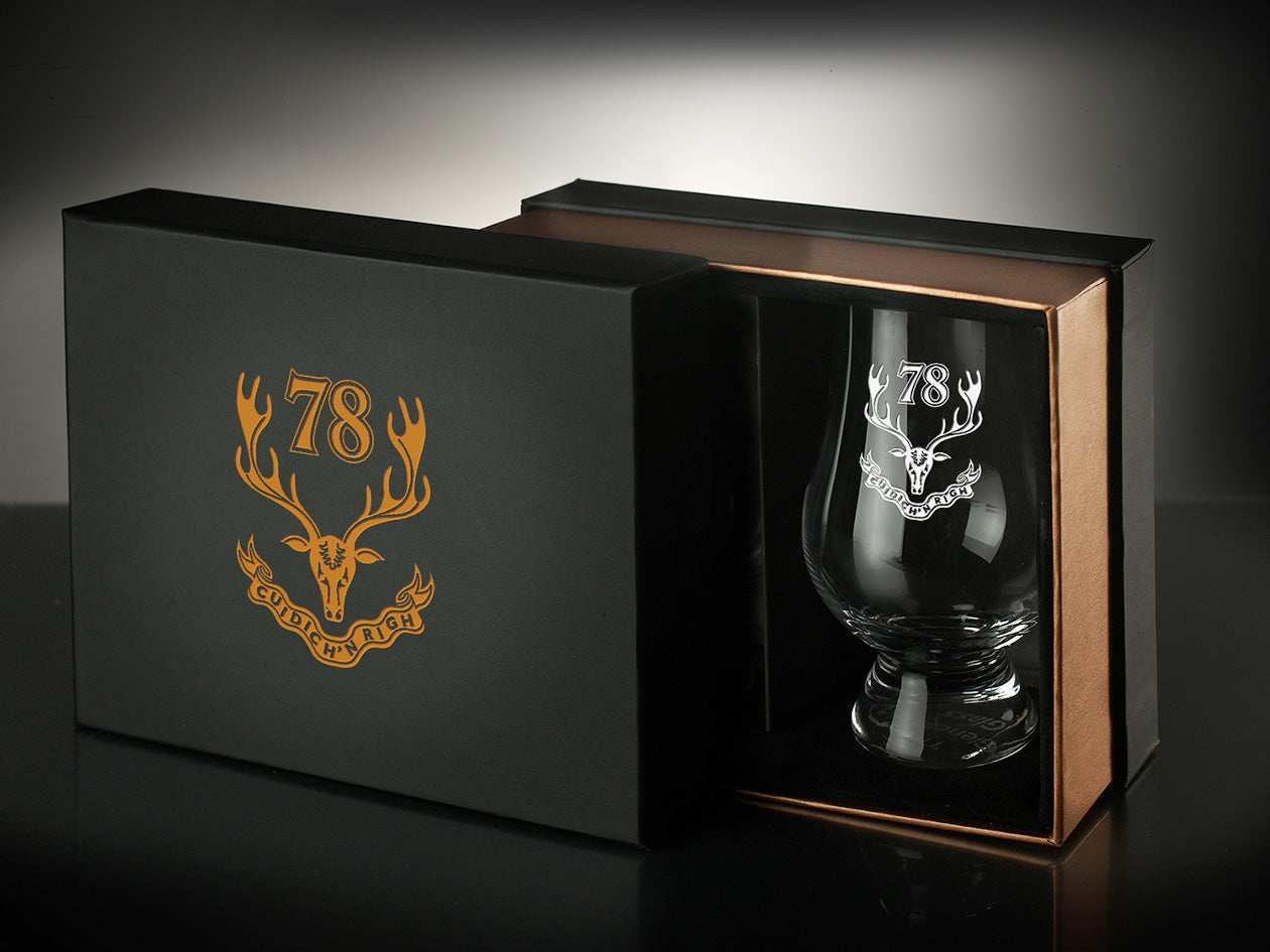 78th Highlanders Glencairn Glass Set