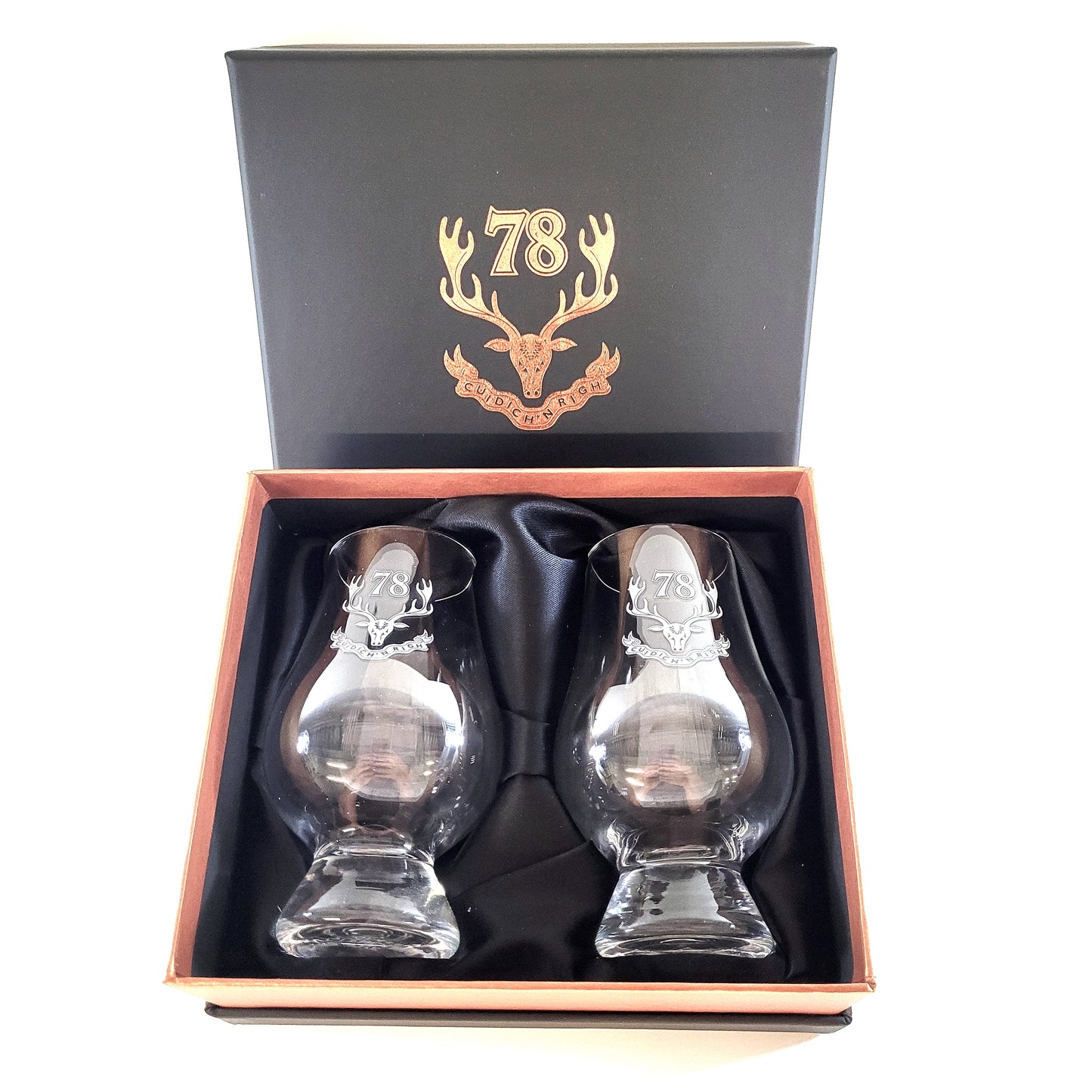 78th Highlanders Glencairn Glass Set